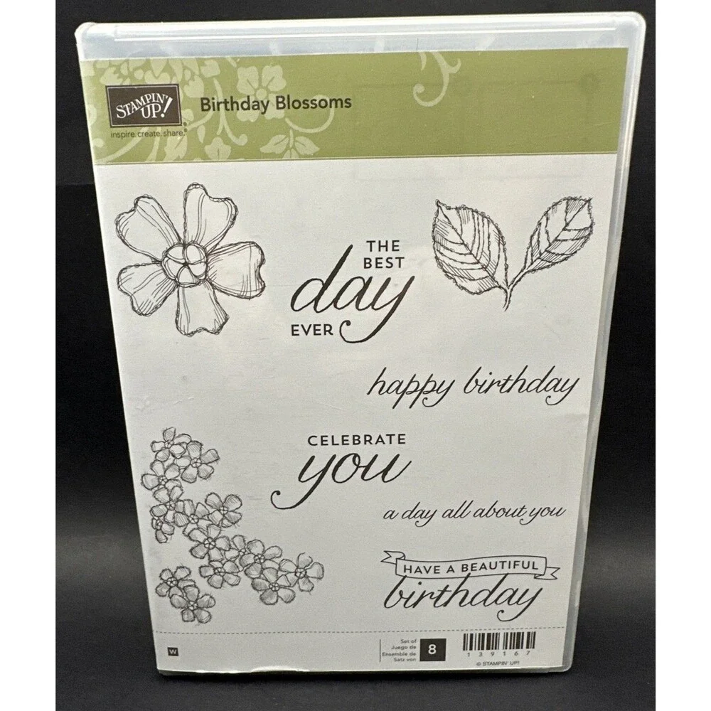 Stampin' Up! Birthday Blossoms Stamps